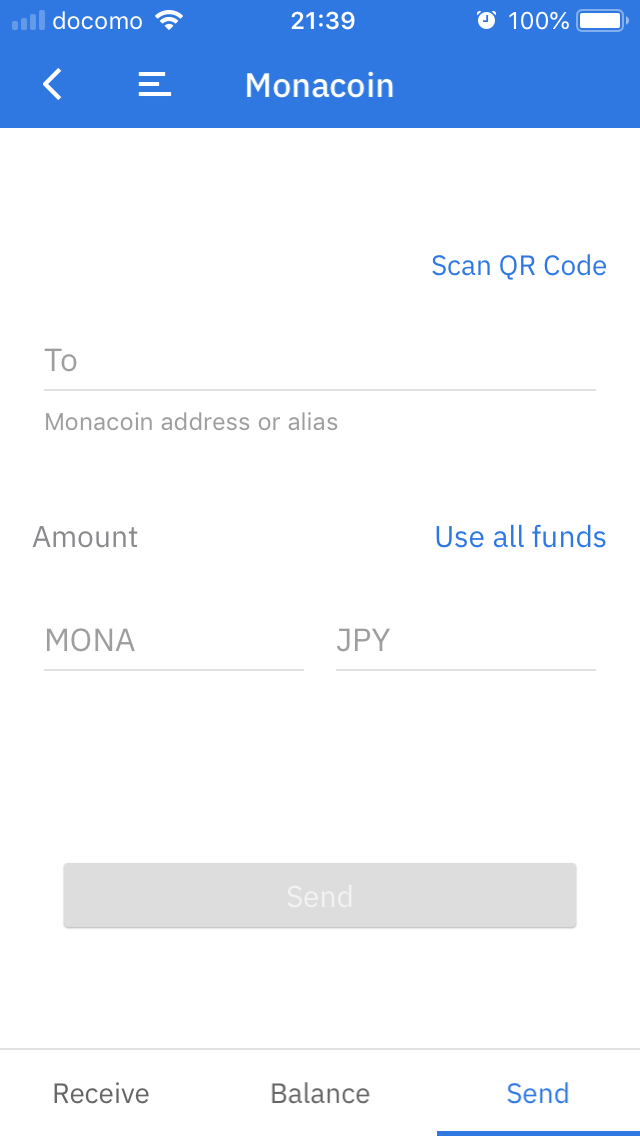 【はじめて】仮想通貨ソフトウェアウォレットの使い方【その２】Mona21